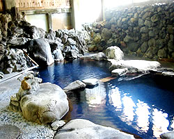 渋温泉 石の湯